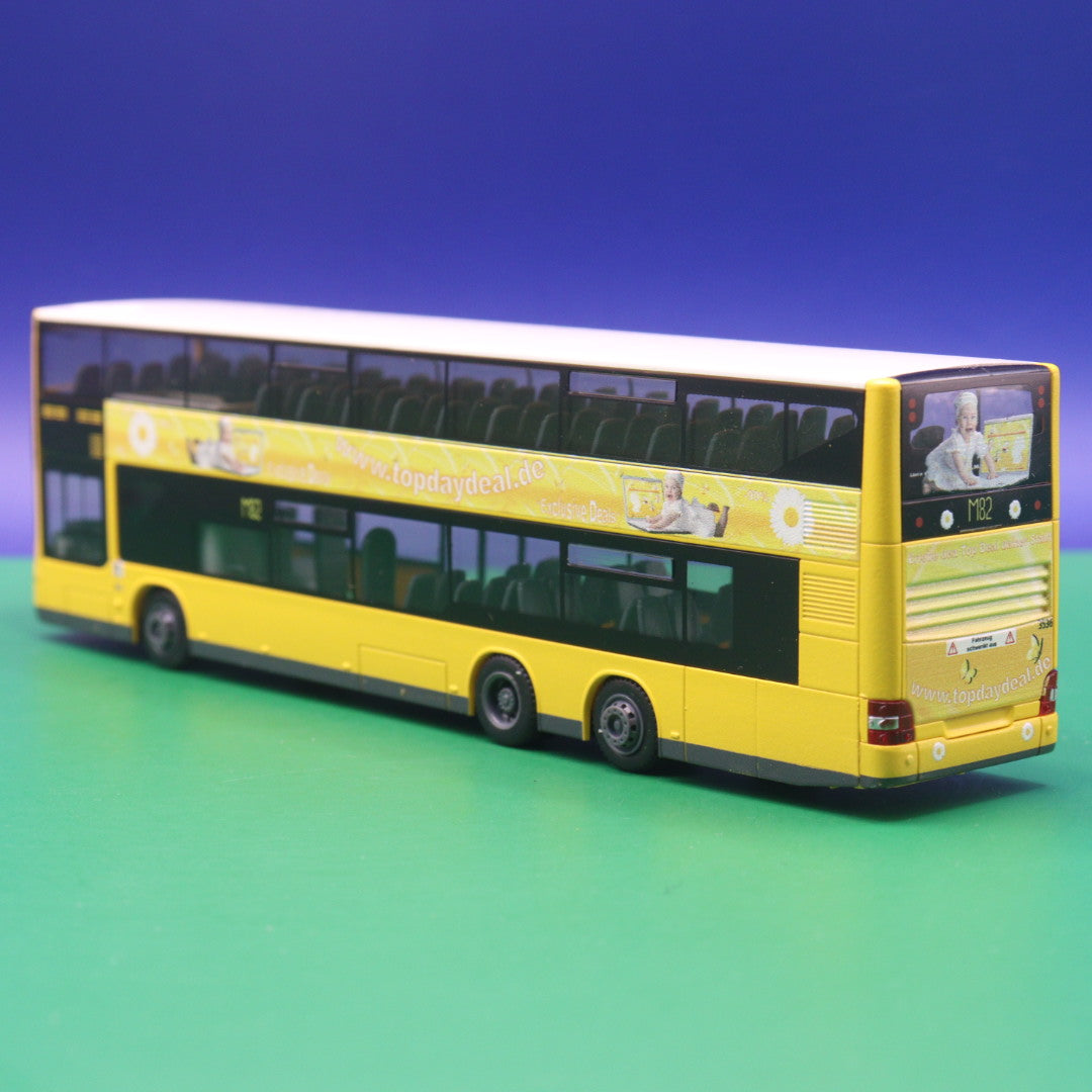 MAN DL07 - BVG Berlin - Topdaydeal - Linie M82 Marienfelde Waldsassener Str - Modellbus Rietze 67745