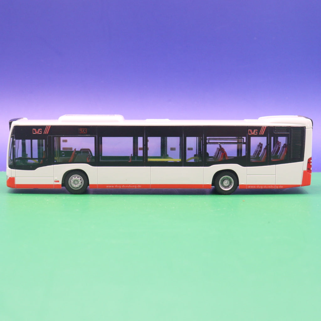 Mercedes Benz Citaro C2 - DVG Duisburg - Verkehrsgesellschaft Duisburg - Linie 923 DU Kaldenhausen Kr P+R Zentralfriedhof - Modellbus Rietze 73424 - Auslieferung: 02/2018
