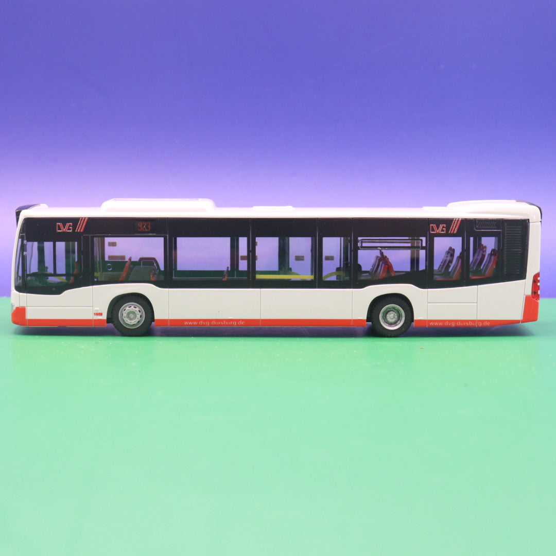 Mercedes Benz Citaro C2 - DVG Duisburg - Verkehrsgesellschaft Duisburg - Linie 923 DU Kaldenhausen Kr P+R Zentralfriedhof - Modellbus Rietze 73424 - Auslieferung: 02/2018