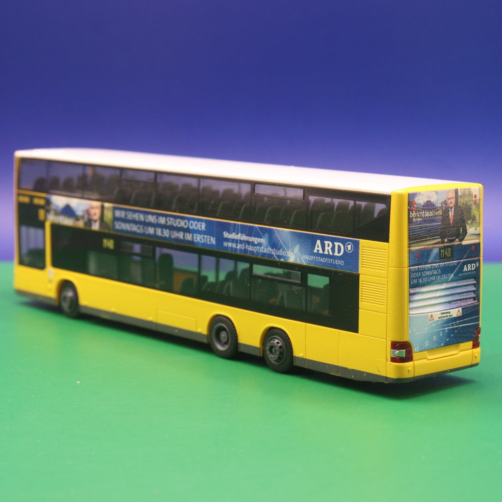 MAN Lions City DL 07 - BVG Berlin - ARD - Linie M48 S+U Bahnhof Alexanderplatz - Modellbus Rietze 67739