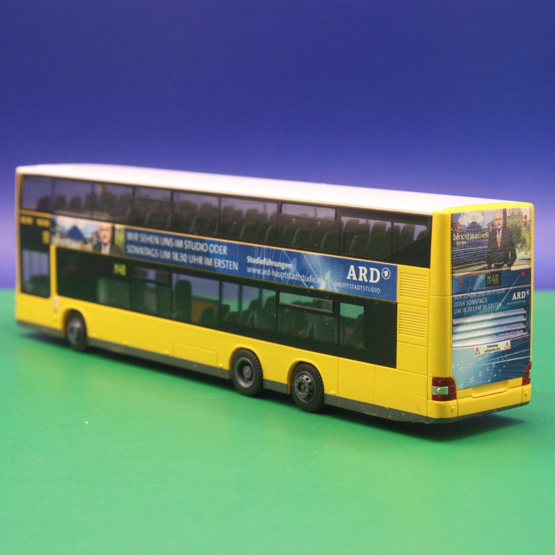 MAN Lions City DL 07 - BVG Berlin - ARD - Linie M48 S+U Bahnhof Alexanderplatz - Modellbus Rietze 67739