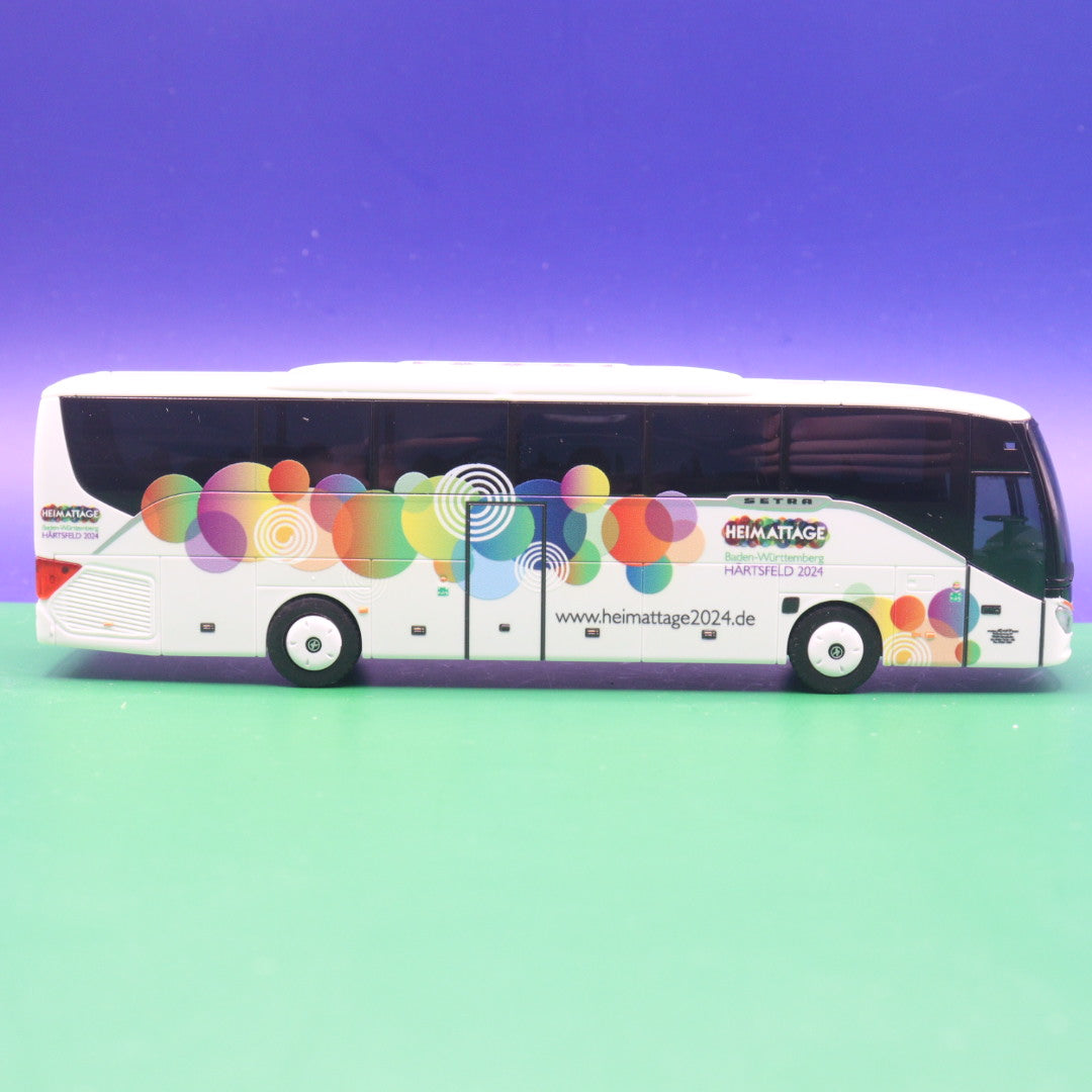 Setra S 515 HD - Omnibus Rupp - Heimattage Baden Würtemberg - Modellbus Rietze 77921