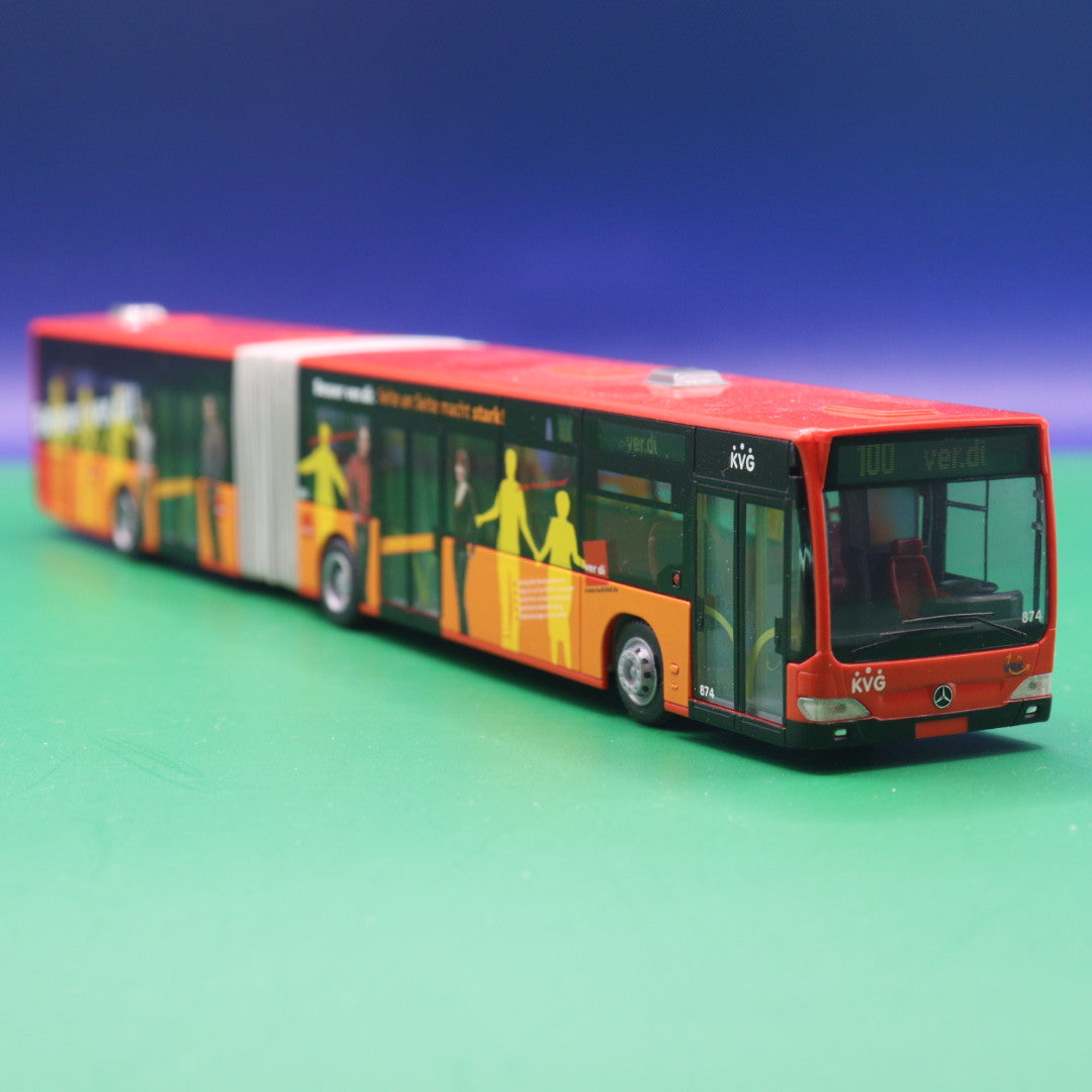 Mercedes Benz O530 Citaro Facelift G - KVG Kiel - Verdi - Modellbus Rietze