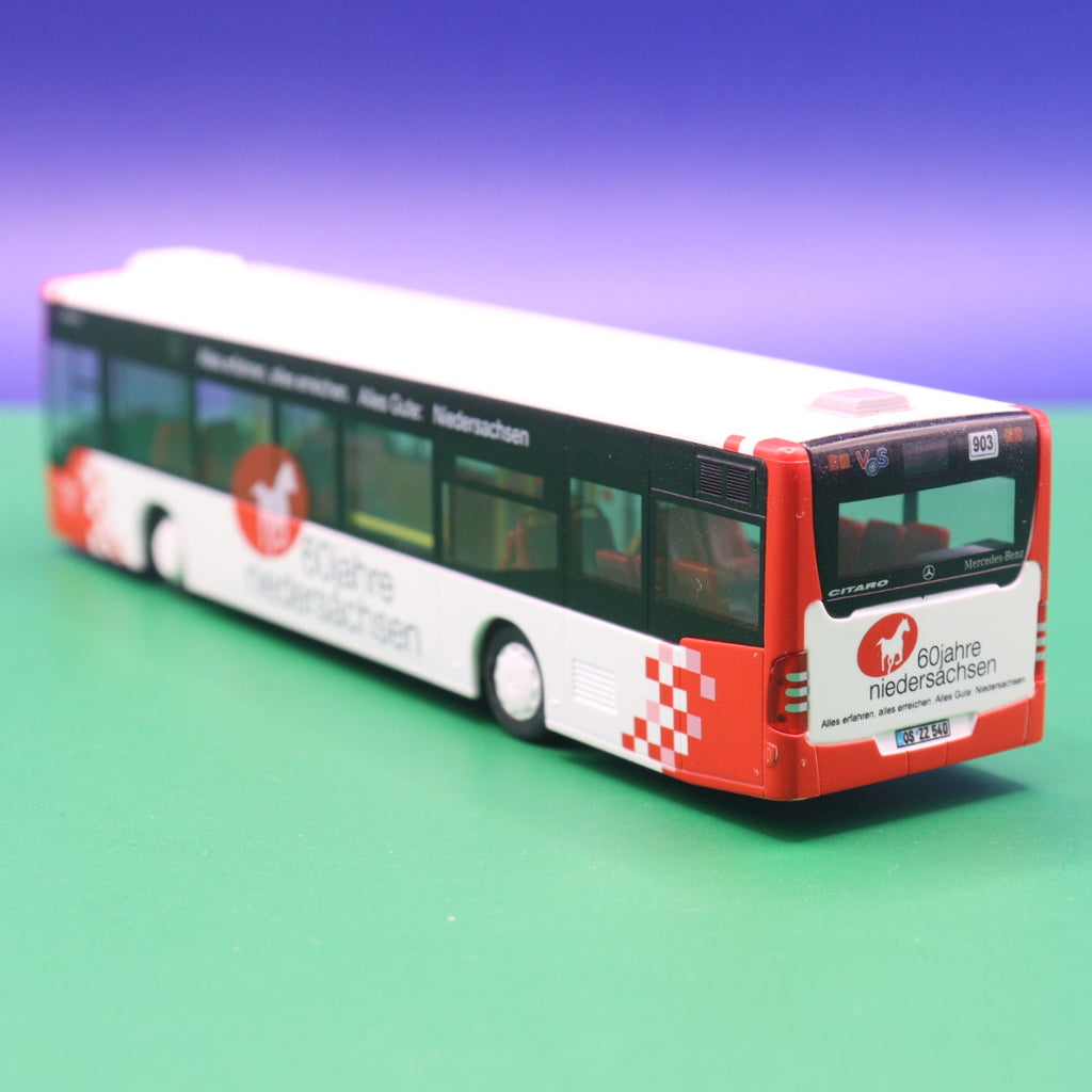 Mercedes Benz O530 Citaro Facelift - Stadtwerke Osnabrück - 60 Jahre Niedersachsen - Modellbus Rietze 66526