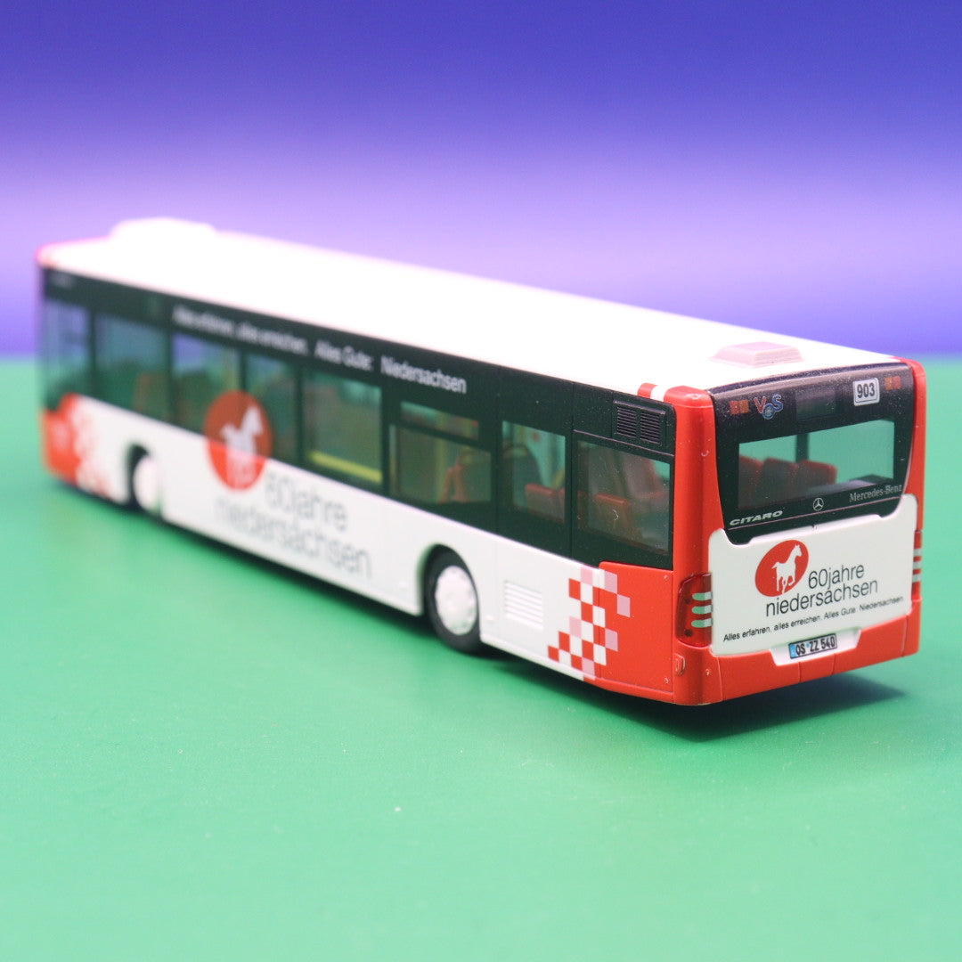 Mercedes Benz O530 Citaro Facelift - Stadtwerke Osnabrück - 60 Jahre Niedersachsen - Modellbus Rietze 66526