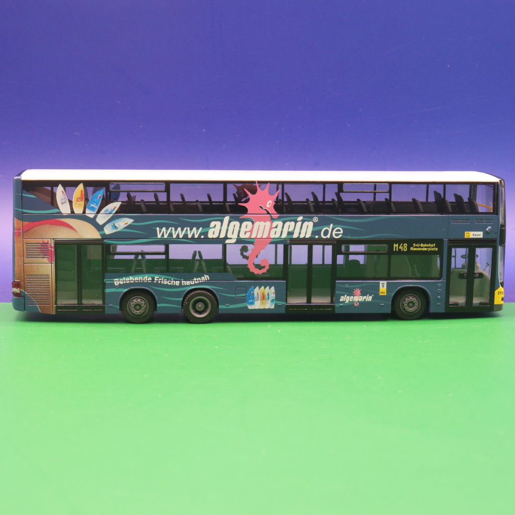 MAN Lions City A 39 DL 07 - BVG Berlin - Algemarin - Belebende Fische hautnah - Modellbus Rietze 67319