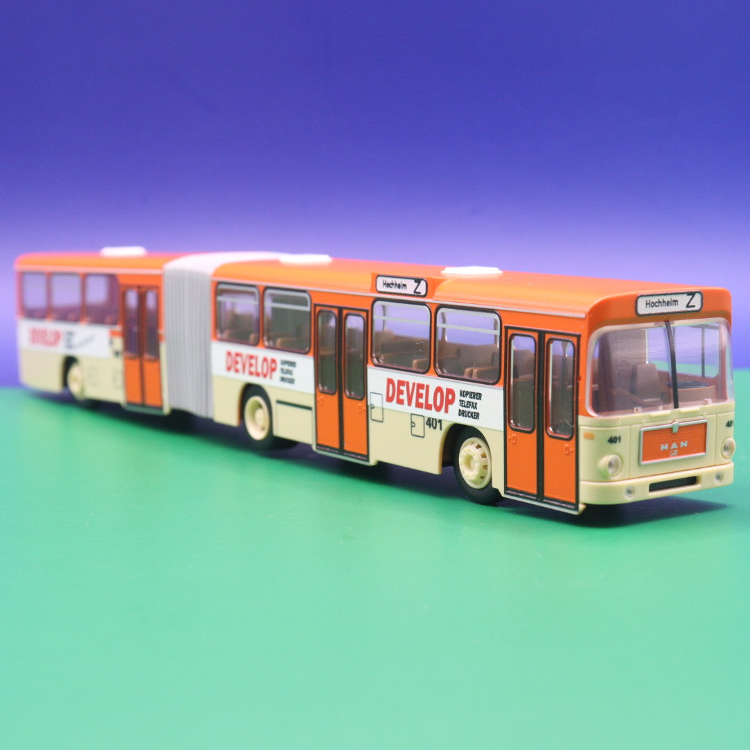 MAN SG 192 - EVAG Erfurt - Develop Kopierer Telefax Drucker - Modellbus Rietze 75122