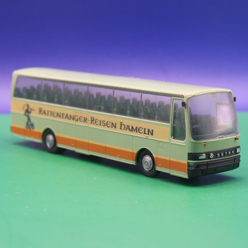 Setra S 215 HD - Rattenfänger Reisen Hameln - Gebraucht, Ohne OVP - Modellbus Herpa