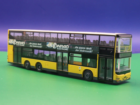 MAN Lions City DD - BVG Berlin - Conrad Electronic - Sondermodell - Modellbus Rietze 67309