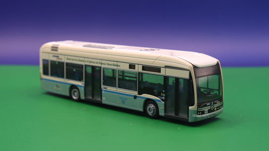 Mercedes Benz eCitaro - ESWE Verkehr Wiesbaden im O 317 Design (1961) - Modellbus Rietze