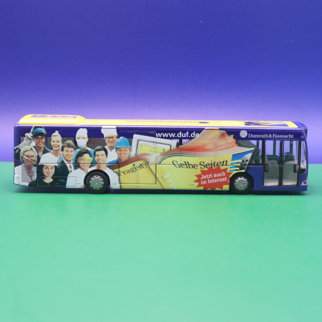 Mercedes Benz O530 Citaro - Dumrath & Fassnacht - Gelbe Seiten - Gebraucht, Ohne OVP - Modellbus Rietze