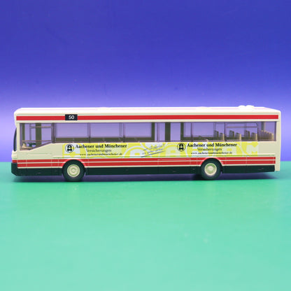 Mercedes Benz O405 - Aachener und Münchener Versicherungen - Modellbus Wiking