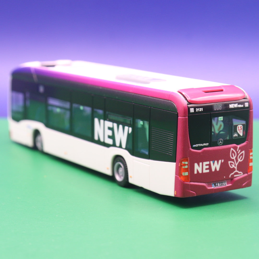 Mercedes Benz eCitaro 12 - NEW MöBus - Linie 008 MG HBF - Meine Mission Keine Emission - Modellbus Rietze 75584