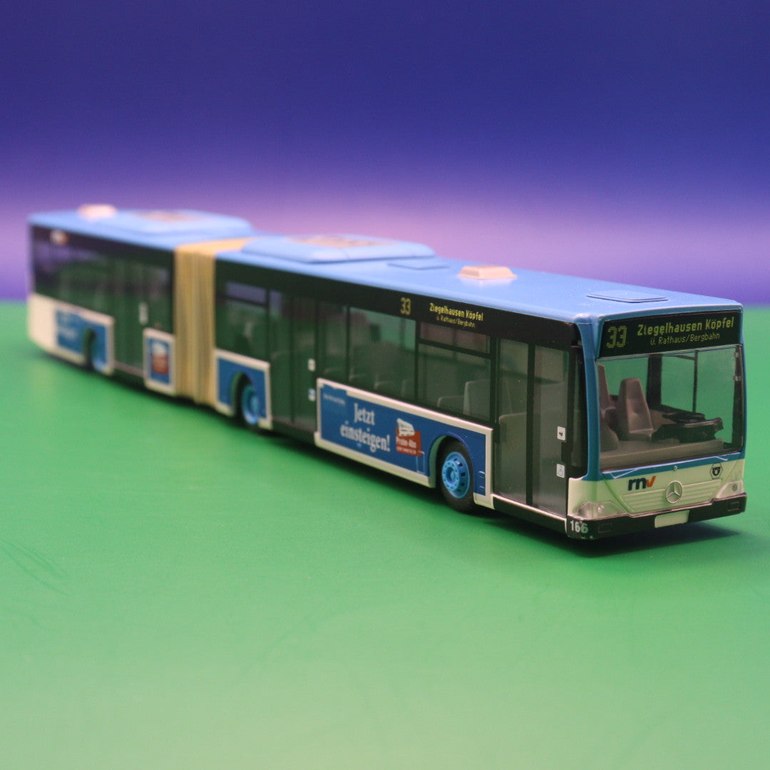 Mercedes Benz O530 Citaro G - RNV Baden Württemberg - Rhein Neckar Zeitung - Gebraucht - Modellbus Rietze