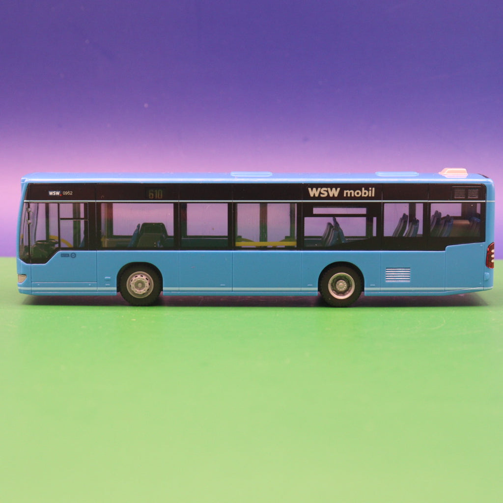 Mercedes Benz O530 Citaro Facelift K - WSW Wuppertal - Linie 610 Wichlinghausen Alter Markt - Modellbus Rietze 2