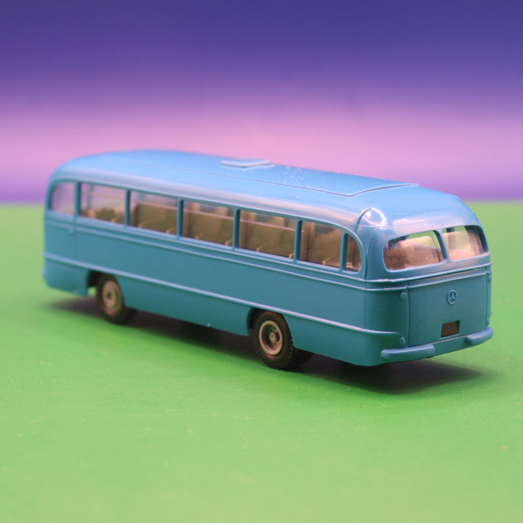 Mercedes Benz O 321 - Türkis - Gebraucht, Ohne OVP - Modellbus Brekina