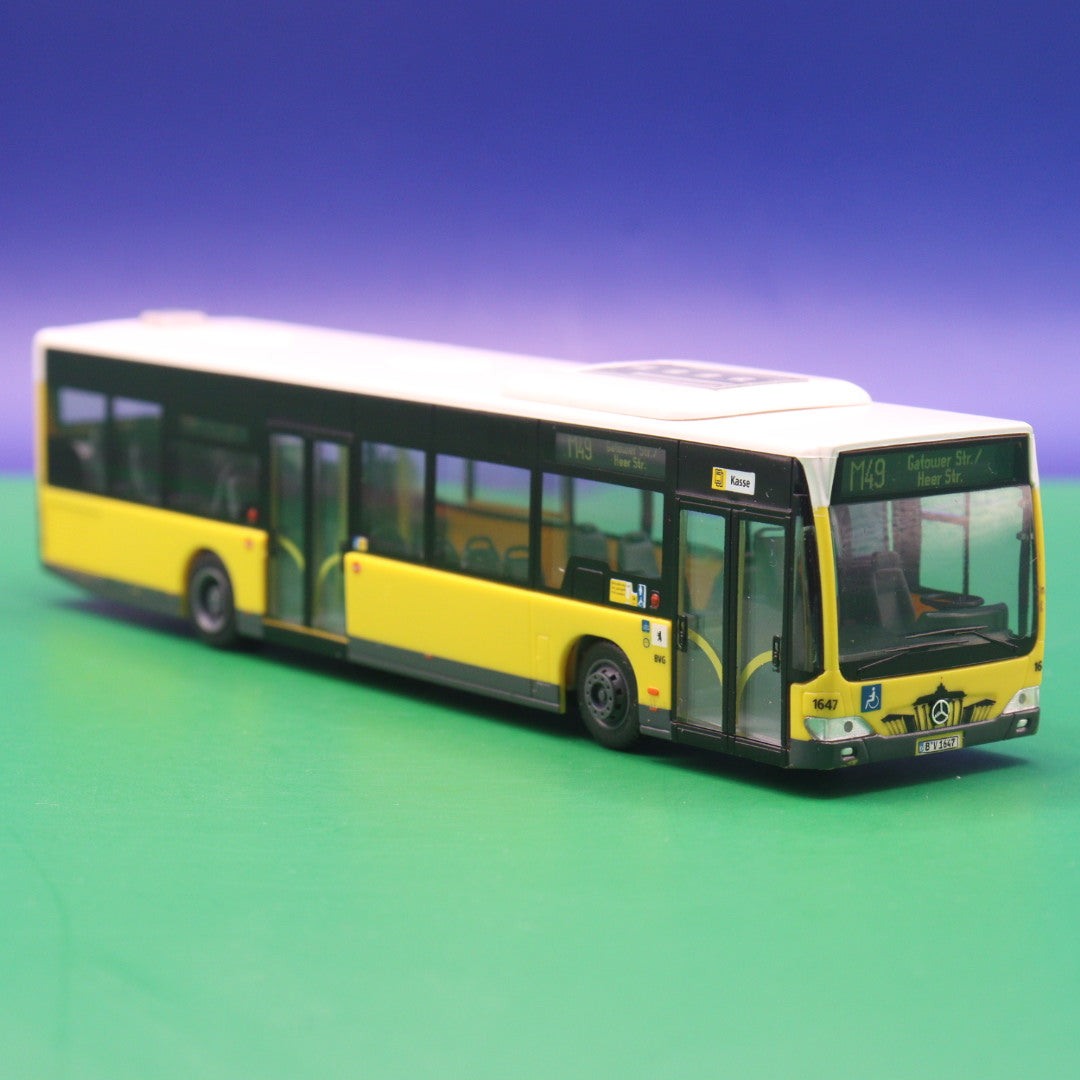 Mercedes Benz O530 Citaro Facelift E4 - BVG Berlin - Linie M49 Gatower Str/ Heer Str - LIMITIERTE AUFLAGE 175 Stück - Modellbus Rietze