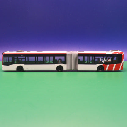 Mercedes Benz Citaro C2 G Hybrid - SWK Stadtwerke Krefeld - Ziel: SWK Saubere Flotte - Falsche OVP - Modellbus Rietze 73645