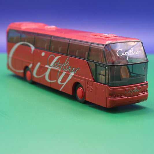 Neoplan Cityliner - Rot - Ohne Spiegel - Modellbus Rietze