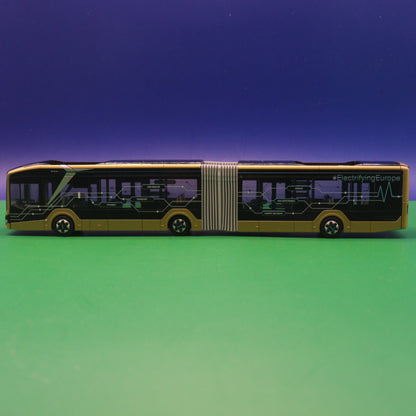 MAN New Lions City 18E - Gold Vorführdesign - Electrifying Europe - MAN Truck & BUS SE Modellbus Rietze 76500