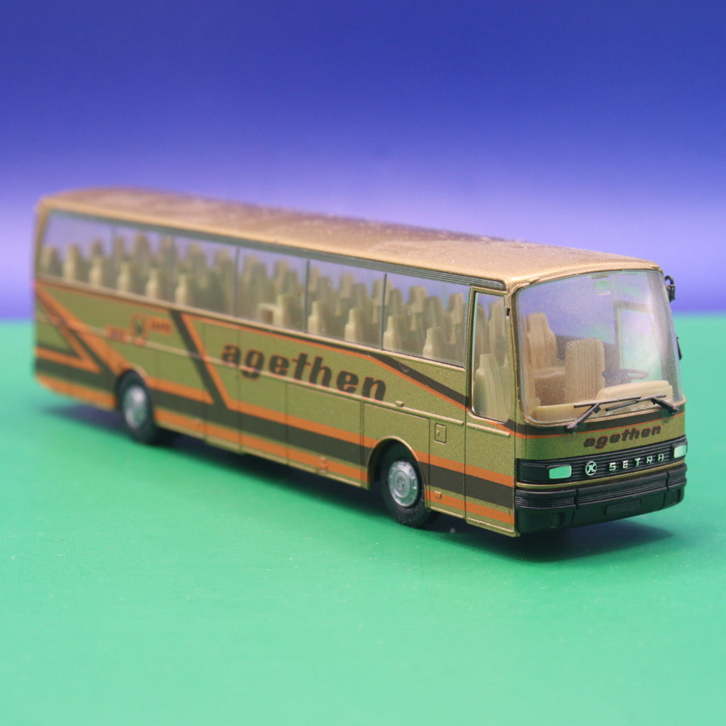Setra S 215 HD - Agethen Reisen Ennepetal - Gebraucht, Ohne OVP - Modellbus Herpa