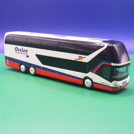 Neoplan Skyliner - Orslev- (Gebraucht, Ohne OVP) Modellbus Rietze