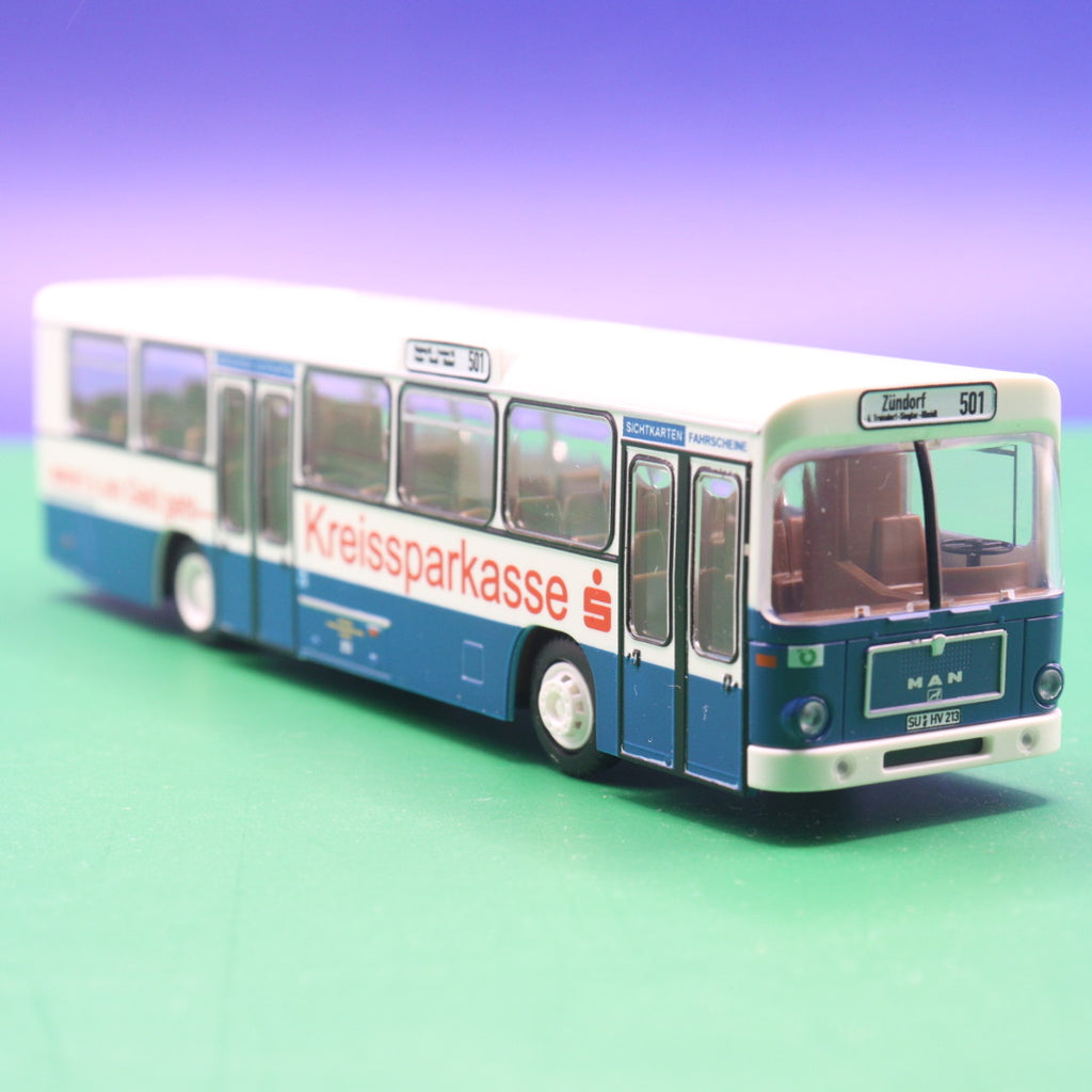 MAN SL 200 - RSVG Troisdorf - Kreissparkasse - Linie Linie 501 Siegburg Bf - Modellbus Rietze 72359-1