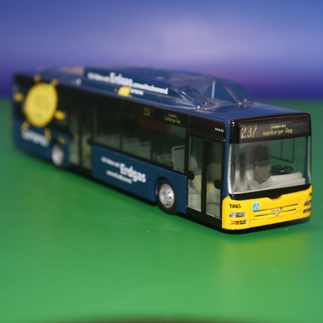 MAN Lions City CNG Erdgas - Gasag - Ohne Zurüstteille - Modellbus Rietze