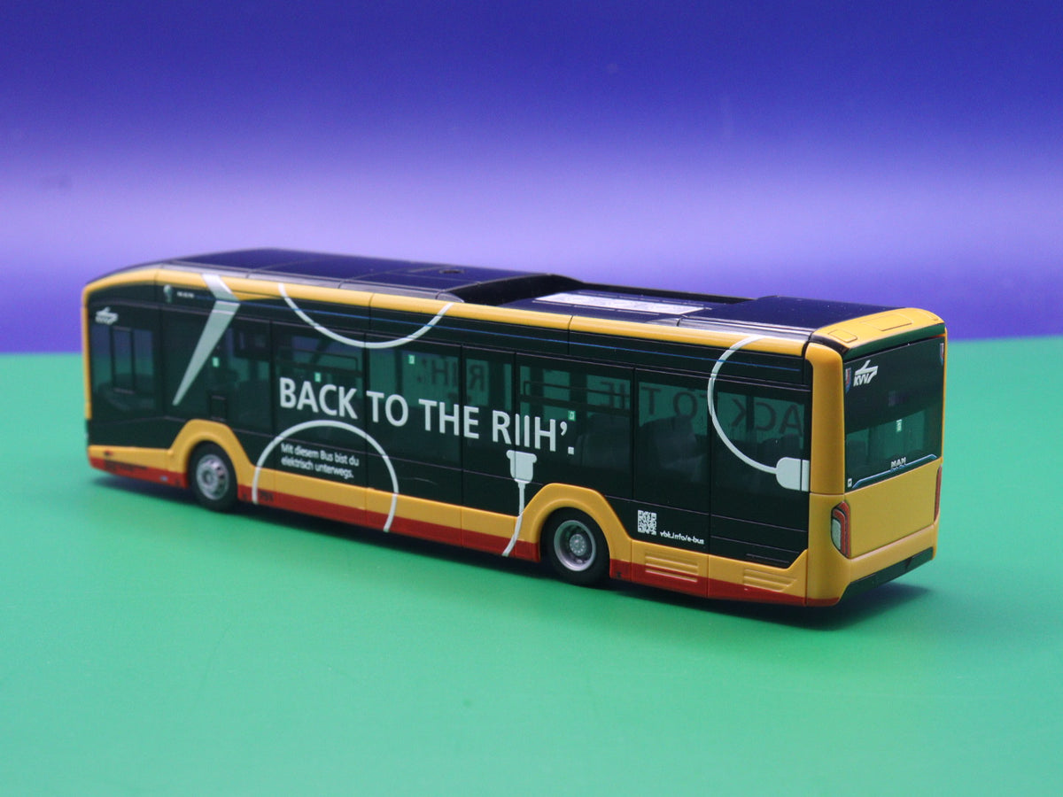 MAN Lions City 12E - Verkehrsbetriebe Karlsruhe - Modellbus Rietze 76330