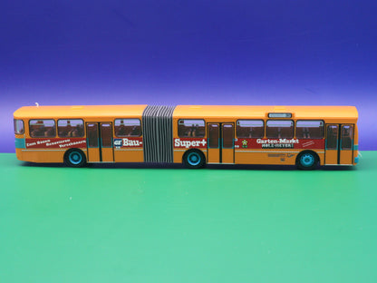Mercedes Benz O305 G - Bogestra Bochum Gelsenkirchen - Garten Makrt Holz Meyer - Modellbus Rietze