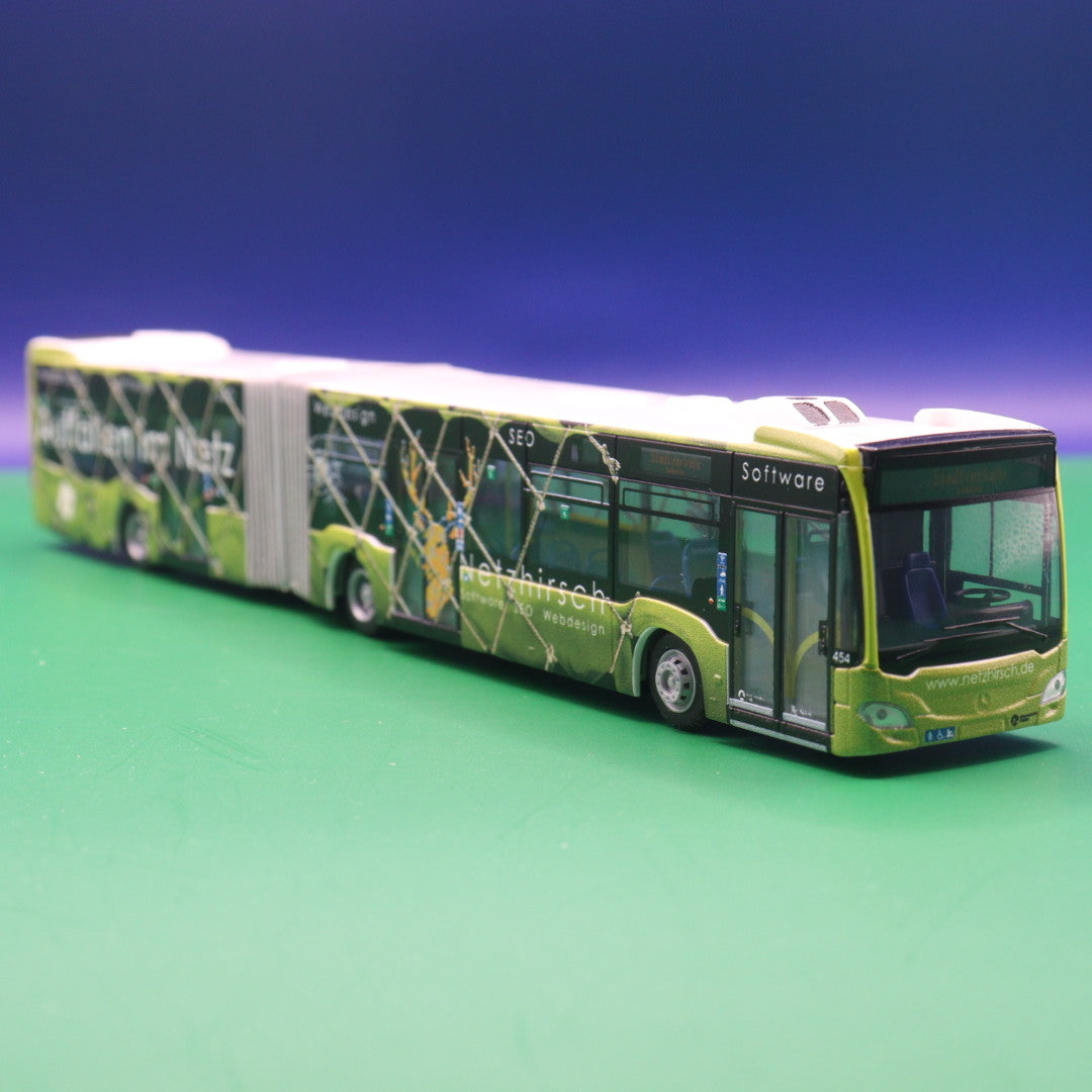 Mercedes Benz Citaro C2 - Stadtwerke Lübeck - Hetzhirsch - Auffallen im Netz (Software & SEO) - Modellbus Rietze 69581