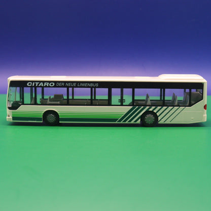 Mercedes benz O530 Citaro - Vorführdesign - Der Neue Linienbus - Ziel: Stadion - Ohne Zurüstteile - Modellbus Rietze