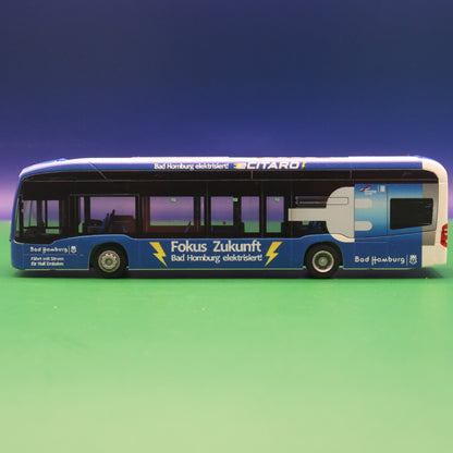 Mercedes Benz eCitaro - Stadtverkehr Bad Homburg - Fokus Zukunft - Modellbus Rietze 75540