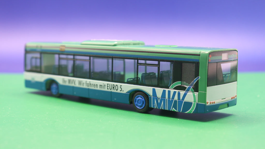 Solaris Urbino 12 - MVV München - Wir fahren mit Euro 5 - Modellbus Rietze 65925 (Erscheinungsjahr: 06/2008)
