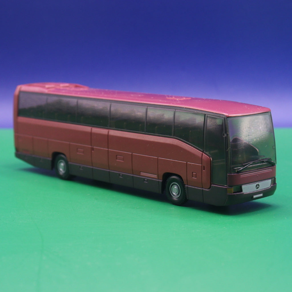 Mercedes Benz O 404 RHD  - Rosa - Gebraucht, Ohne OVP - Modellbus Wiking