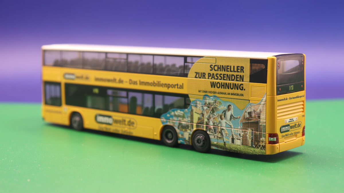 MAN DL 07 - BVG Berlin - Immowelt - Modellbus Rietze 67772 (Erscheinungsjahr: 09/2015)