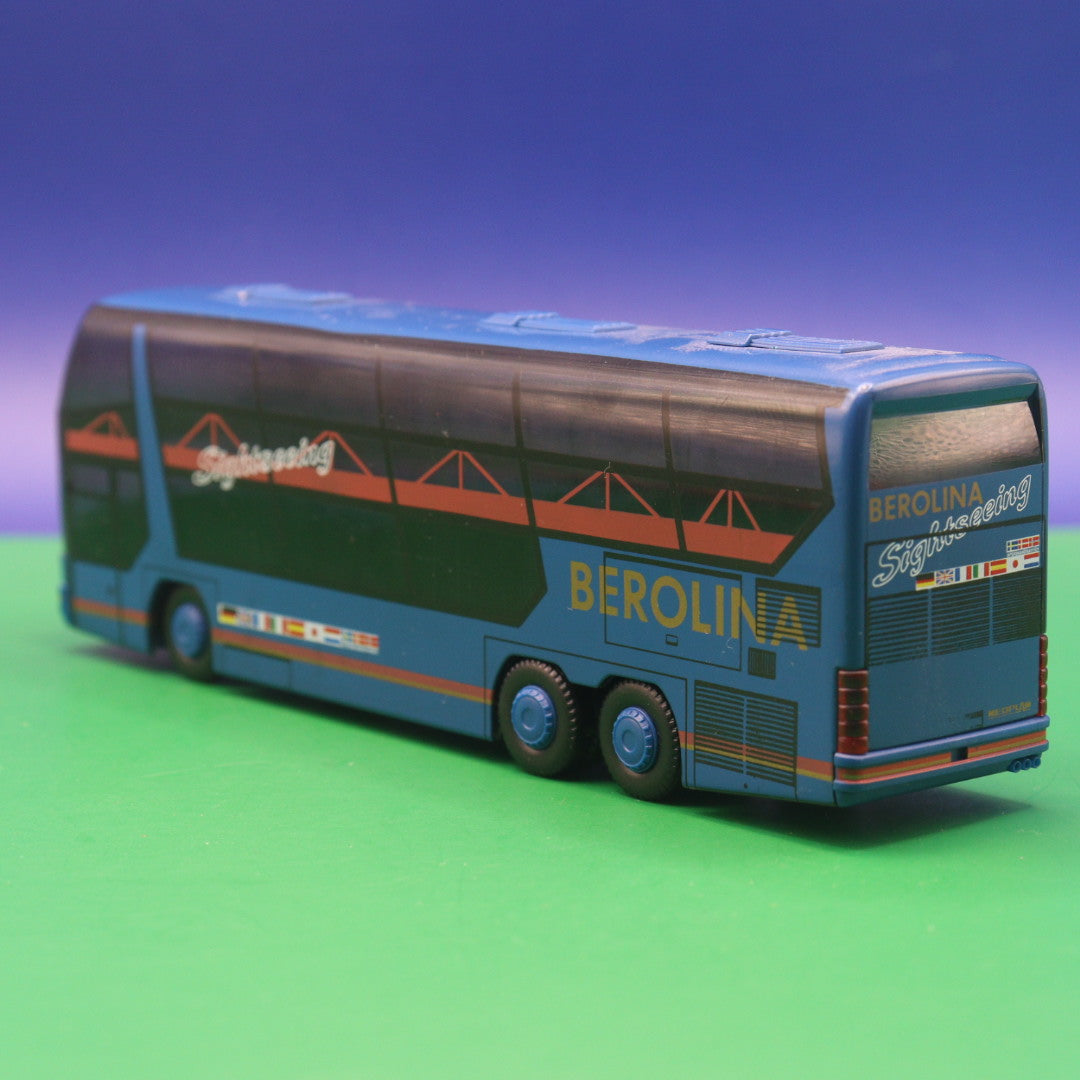 Neoplan Skyliner - Sightseeing Berolina - Gebraucht, Ohne OVP - Modellbus Rietze