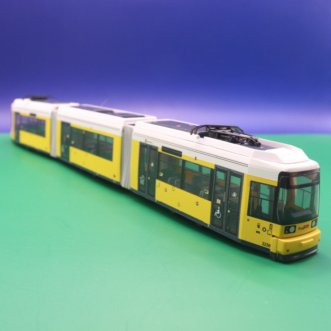 Adtranz GT6 - BVG Berlin Wagen 2230 - Straßenbahn Tram Modell Rietze STRA01069