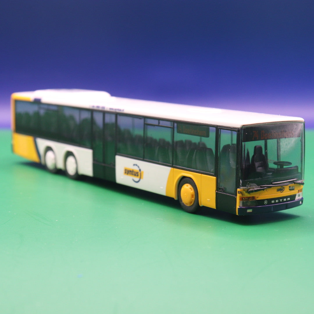 Setra S 319 NF - Syntus - (NL) Niederlande - Modellbus Rietze 62444 - Gebraucht (SPIEGEL ANGEKLEBT)