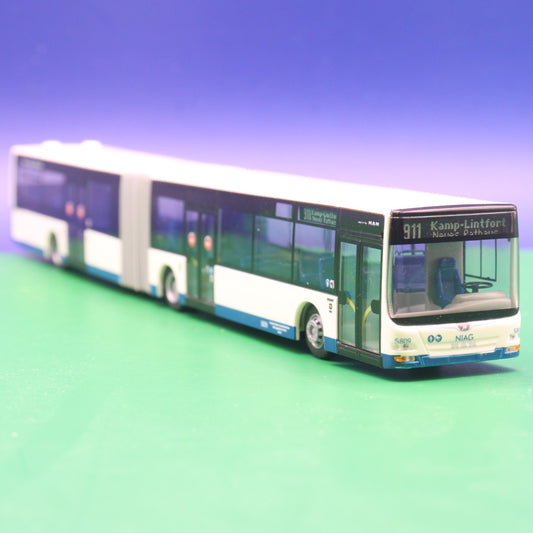 MAN Lions City G - NIAG Moers - GEBRAUCHT OHNE OVP OHNE ZURÜSTTEILE - Modellbus Rietze