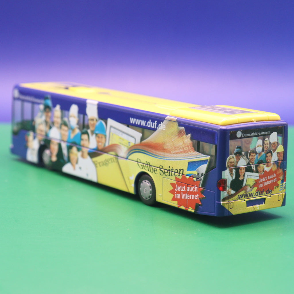 Mercedes Benz O530 Citaro - Dumrath & Fassnacht - Gelbe Seiten - Gebraucht, Ohne OVP - Modellbus Rietze
