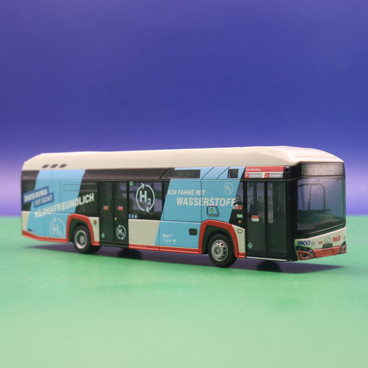 Solaris New Urbino H2 - DVG Duisburg - H2 Wasserstoff - Modellbus Rietze 77018