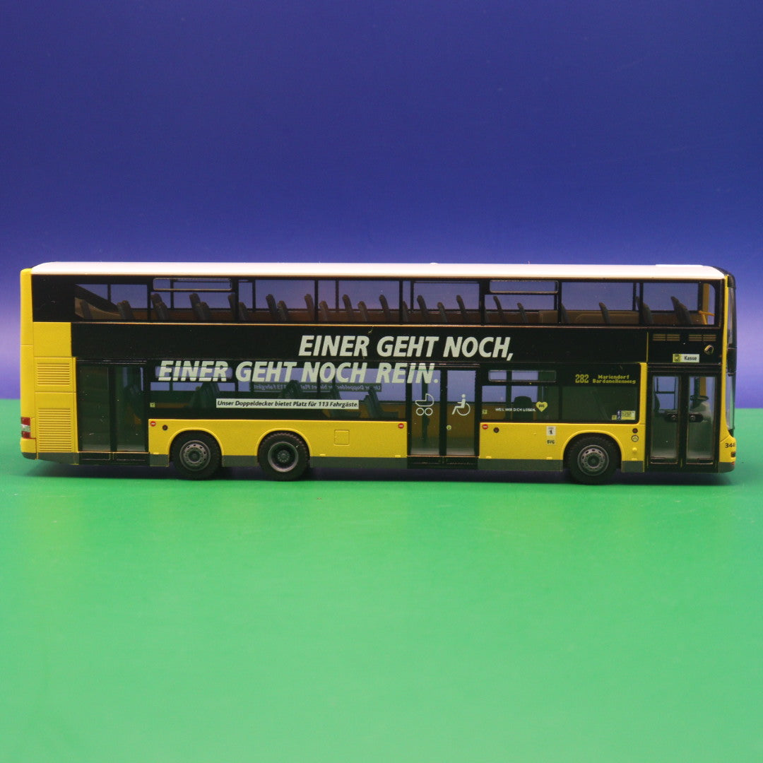 MAN Lions City DL 07 - BVG Berlin - Einer geht noch, Einer geht noch rein - Linie 282 Mariendorf Dardanellenweg - Modellbus Rietze 67782