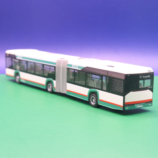 Solaris Urbino 18 - MVB Magdeburger Verkehrsbetriebe - Linie 52 Porsestraße - Modellbus Rietze 73110