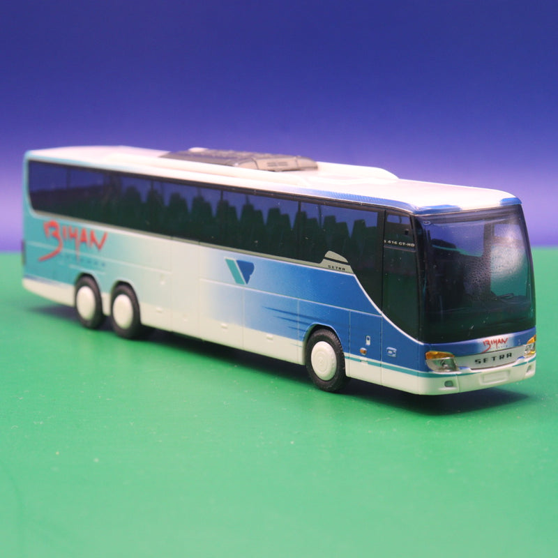 Setra S 416 GT HD - Bihan Voyages - Gebraucht, Ohne OVP - Modellbus AWM