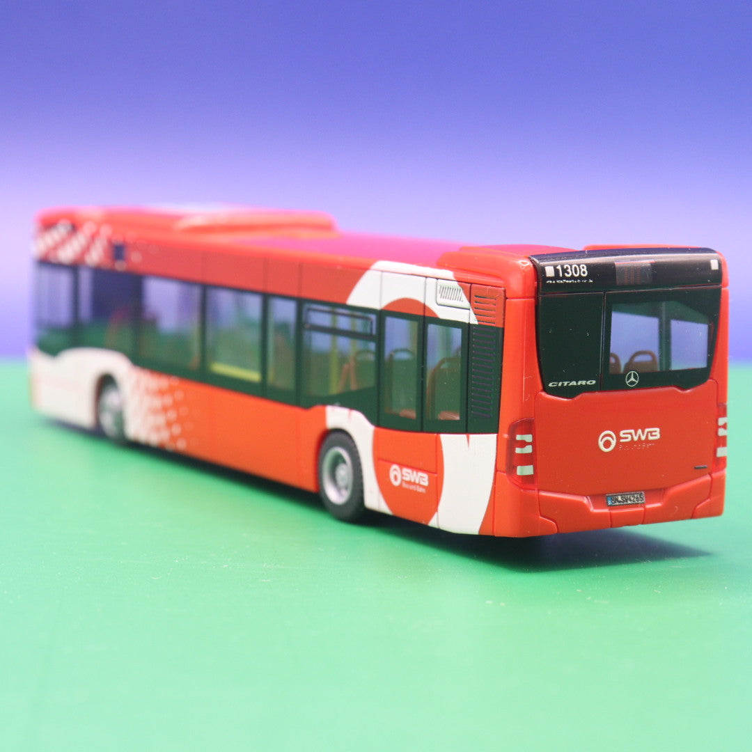 Mercedes Benz Citaro C2 - SWB Bonn - Stadtwerke Bonn - Linie 610 Duisdorf Hbf ü Dransdorf - Modellbus Rietze 69428 - Erscheinungsjahr: 04/2015