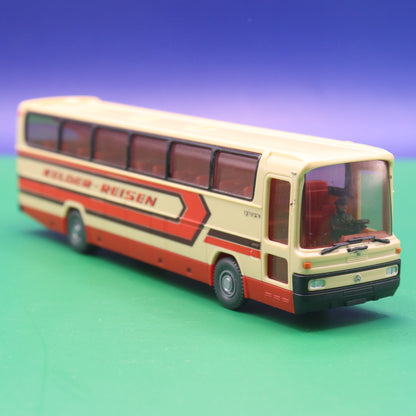 Mercedes Benz O 303 RHD - Kelder Reisen - Gebraucht, Ohne OVP - Modellbus Wiking