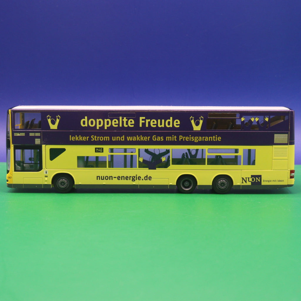 MAN Lions City DL 07 - BVG Berlin - Nuon Energie - Linie M46 U Britz-Süd - Modellbus Rietze 67701