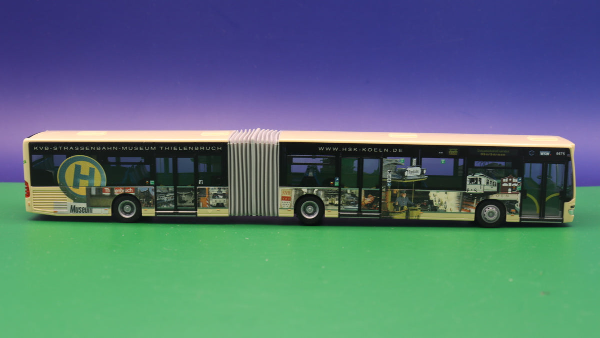 Mercedes Benz Citaro C2 G - WSW Wuppertal - KVB Straßenbahn Museum Thielenbruch - Modellbus Rietze