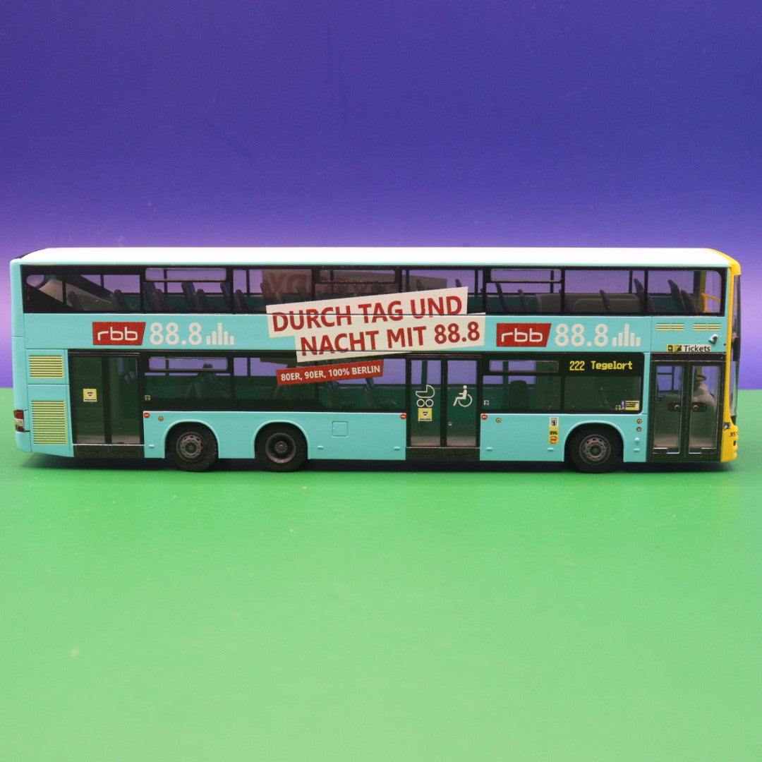 MAN Lions City DL07 - BVG Berlin - RBB 88.8 - Modellbus Rietze 67796